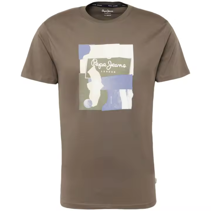 Camiseta marca Pepe Jeans modelo Pm508942-728 para hombre en color verde - 1