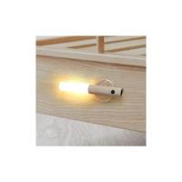 Lámpara de pared LED de Madera, funciona con Pilas, recargable por USB, sensor de Movimiento, Luz Nocturna - details 1
