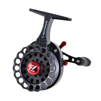 Carrete De Pesca Para Hielo Y Remolque Carrete De Metal Izquierdo/Derecho Alta Resolución Textura De Carbono Para Pesca En Oceano Río Lago Y Reservorio - details 9