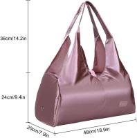 Bolsas de Gimnasio Mujeres, Zip Bolsa de colchoneta de yoga Grande, Bolsa de ASA de yoga with Correa, with Compartimiento - details 3
