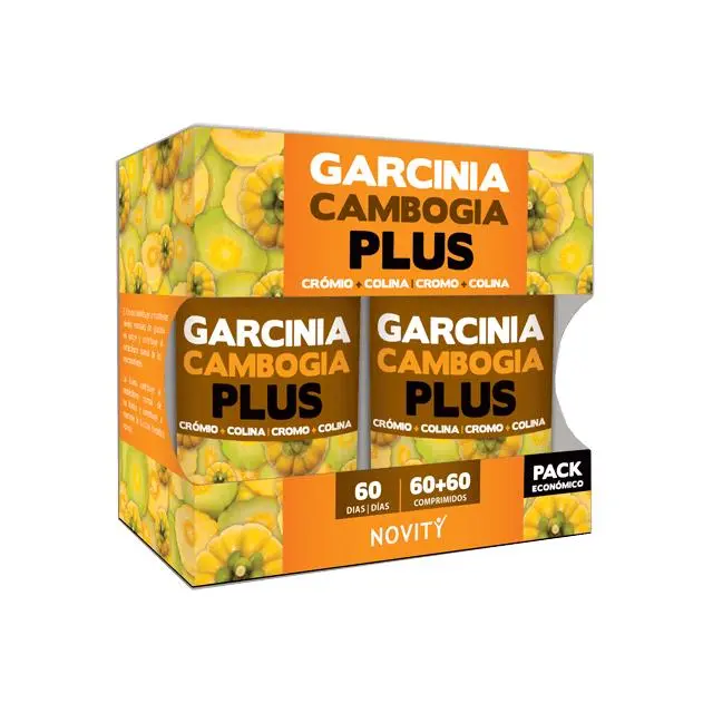 GARCÍNIA CAMBOGIA PLUS Pack Económico  60+60comprimidos Dietmed - 1
