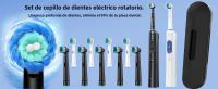 Cepillo De Dientes Eléctrico Recargable Con Timer Y 8 Modos De Limpieza Rotatorio 18-24 Pulgadas Bricolaje Para Todos - details 0