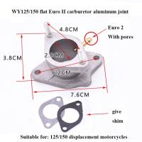 Tubo De Admisión De Aluminio Para Motocicleta CG125 150 200WYPZ26 2730 Joint De Carburador Tríptico De Goma Accesorio Para Bicicleta Eléctrica - details 6