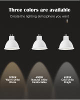 10pcs Spot LED De Bajo Voltaje GU5.3/MR16 12V 3W-7W Eficiencia Alta Luz Blanca Cálida Reemplaza Lámpara Halógena 20W 50W - details 8
