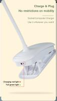 Lámpara De Lectura LED Doble Con Pinza Y Control Táctil Dimmer Protección Ocular Para Dormitorio Estudio Oficina - details 8