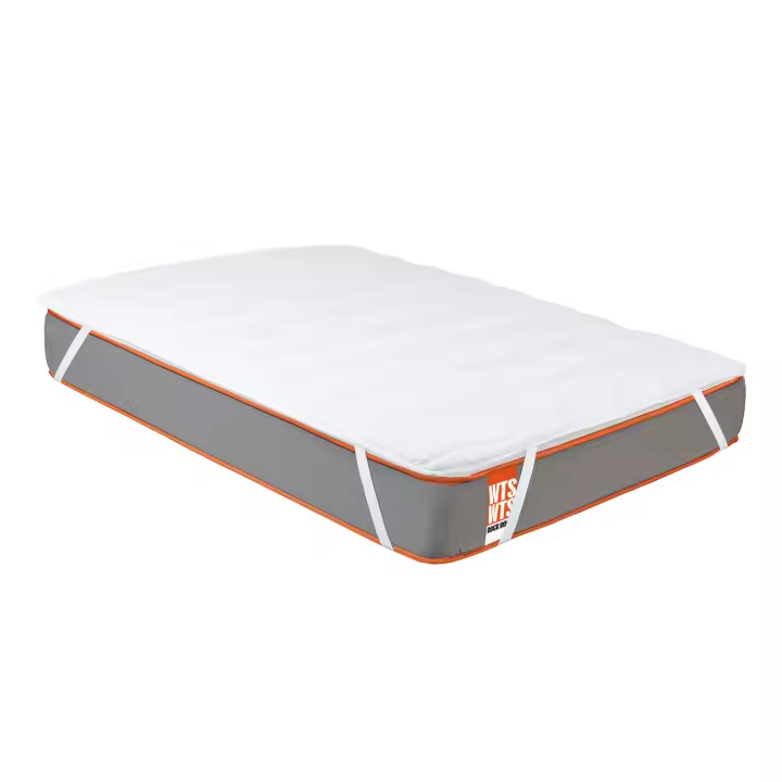 Topper de Fibra 3 cm | Efecto Nube | Hipoalergénico | Transpirable | Gomas Elásticas | Lavable | Drums | WHAT THE SLEEP - 1