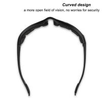 Gafas De Motocicleta Universales Polarizadas Protección Ocular Antigolpes Anti Niebla UV400 Vidrio Transparente Resistentes Al Viento Para Ciclismo - details 2