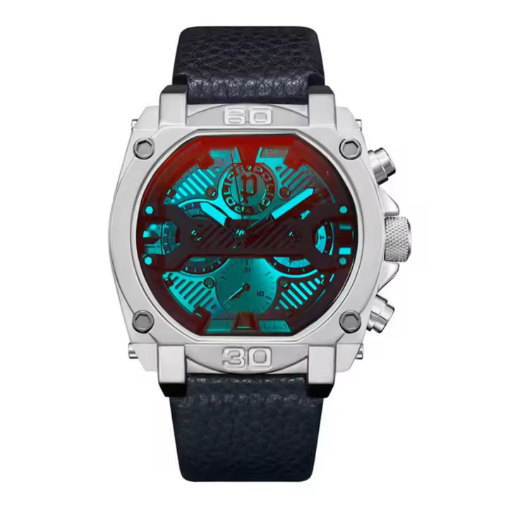 Reloj Police Norwood PEWJF2226802 acero y cuero - 1