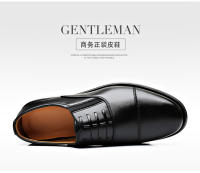 Zapatos Formales De Cuero Para Hombre Slip on Vestimenta Casuál Boda Lujosa Caminar Oficina Talla Grande Zapatos Para Hombre - details 36