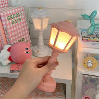 Lámpara De Mesa Recargable USB Retro Para Decoración De Hogar Y Dormitorio Luz Nocturna Tactil Pequeña Para Estudio De Niños Y Campamento - details 0