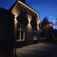 Lámpara De Pared LED 12W IP65 Impermeable Estilo Nórdico Moderno Para Exterior Y Interior Apto Para Sala De Estar Porche Jardín Balcón Voltaje AC85-265V - details 9