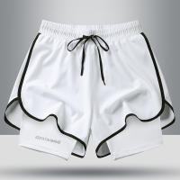 Shorts Casuales Para Hombres FGKKS 2024 Algodón Puro Gran Bolsillo Transpirable Diseño De Alta Calidad Pantalones Cortos Casual Para Hombres - details 11