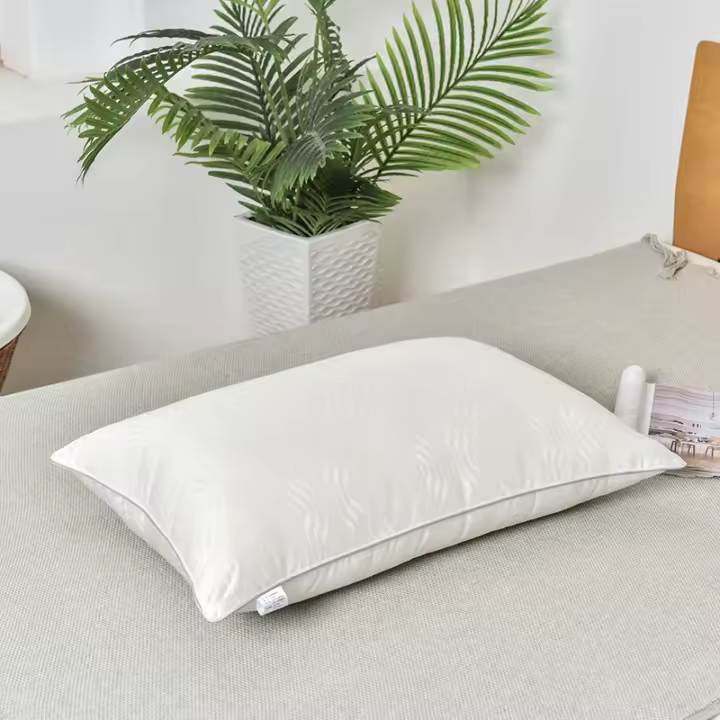 Almohadas De Seda Mulberry 48x74 Con Relleno De Seda Natural 1100 Gramos Anti-Moho Suaves Y Fluffy Para El Cuello Y El Sueño - 1