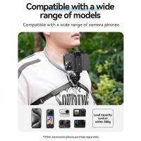 TELESIN Soporte De Cuello De Silicona Con Arranque Rápido Para Cámara GoPro Hero 12/11/10 Insta360 X4/X3/GO3/GO2 OSMO Accesorio Deportivo - details 10