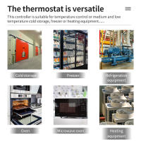 Termostato Digital Para Incubador Controlador De Temperatura Calentamiento Enfriamiento Refrigeración Descongelación Relé Sensor - details 11