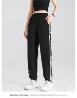Pantalones De Sudor Primavera Verano Para Hombres Y Mujeres Con Bolsillos Cierre Elástico Pantalones Casuales De Fitness Y Running - details 15