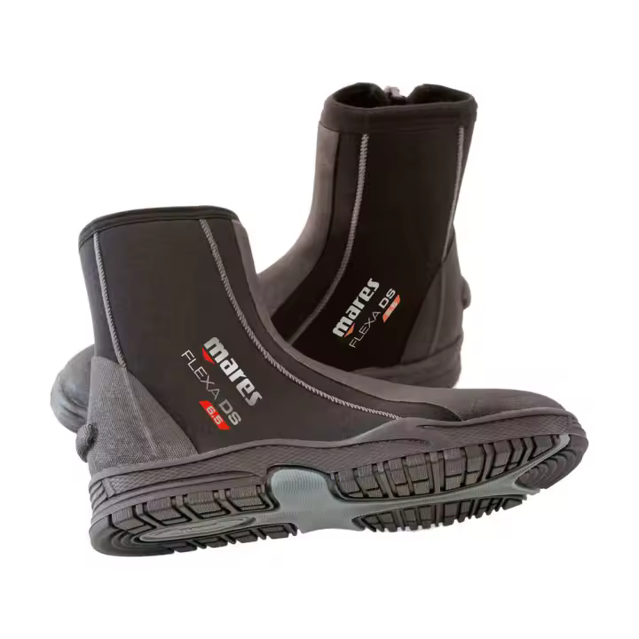 Mares Calzare FLEXA DS 6,5mm-Escarpines de Buceo with Cremallera Lateral y Protección Térmica - 1