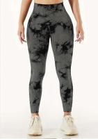 Leggings De Yoga Para Mujer High Waisted Levanta Glúteos Con Contracción Abdominal Estampado Tie Dye Sportswear Fitness - details 9