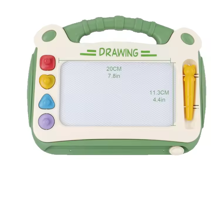 Tabla de Dibujo magnético, juguetes para niños y niños de 3 años en Adelante, tablero de Dibujo magnético para niños y niños, Gift de Juegos para niños de 3 años en Adelante (GREEN) - 1