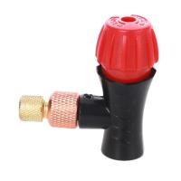 Perfeclan Cabezal De Inflador De CO2 Portátil Para Bicicleta Accesorios De Neumáticos Compatible Con Presta Y Schrader Pump De Aluminio - details 1