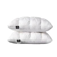 Almohada De Plumas De Ganso Blanca 100% Almohada De Soporte Cervical Para Descanso Hotel Estar Estilo De Almohada De Lujo - details 5