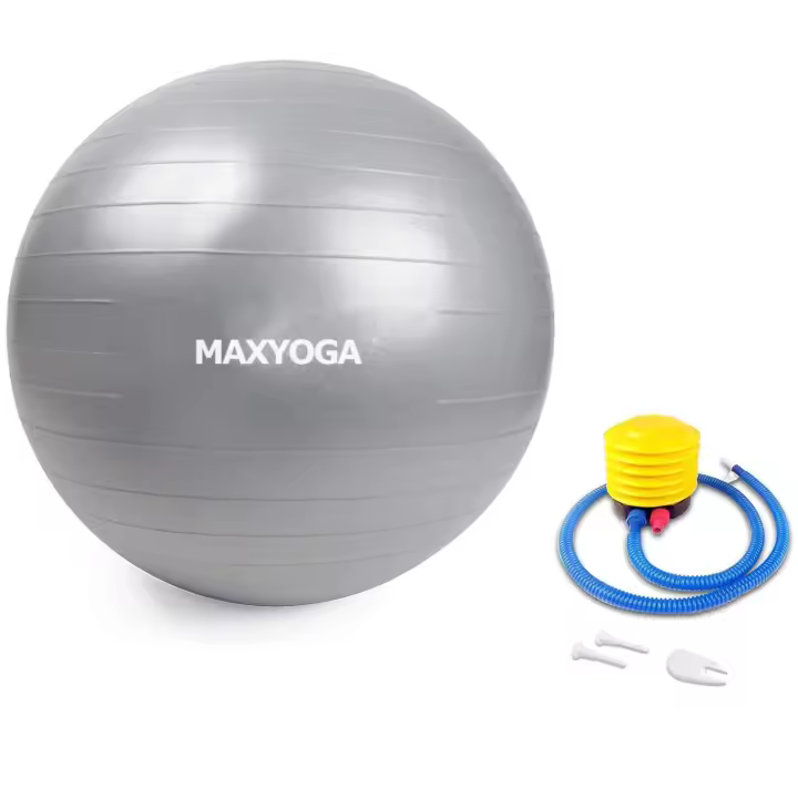 MAXYOGA® Pelota de Ejercicio Anti-Burst para Yoga, Fitness y Entrenamiento - 65cm - 1