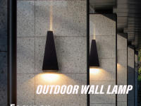 Lámpara De Pared LED 6W 10W IP65 Impermeable Aluminio Para Exterior Iluminación De Jardín Puerta Y Porche Luz Moderna Nórdica Interior 85-265V - details 1