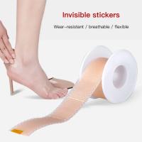 Protector De Talón De Silicona Invisible Para Mujer 100cm Alivio Del Dolor Adhesivo De Gel De Silicio Para Calzado Almohadillas De Pie - details 5