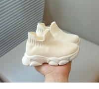 Zapatillas Casuales Para Niños Y Niñas Algodón Elástico Transpirables Zapatos Slip-on Para Otoño Moda Nueva Tallas 21-30 - details 4