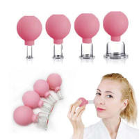 1Pc Juego De Copas De Succión De Vacío Azul Y Rosa PVC Para Masaje Corporal Y Acupuntura Meridiana Terapia China Médica - details 2