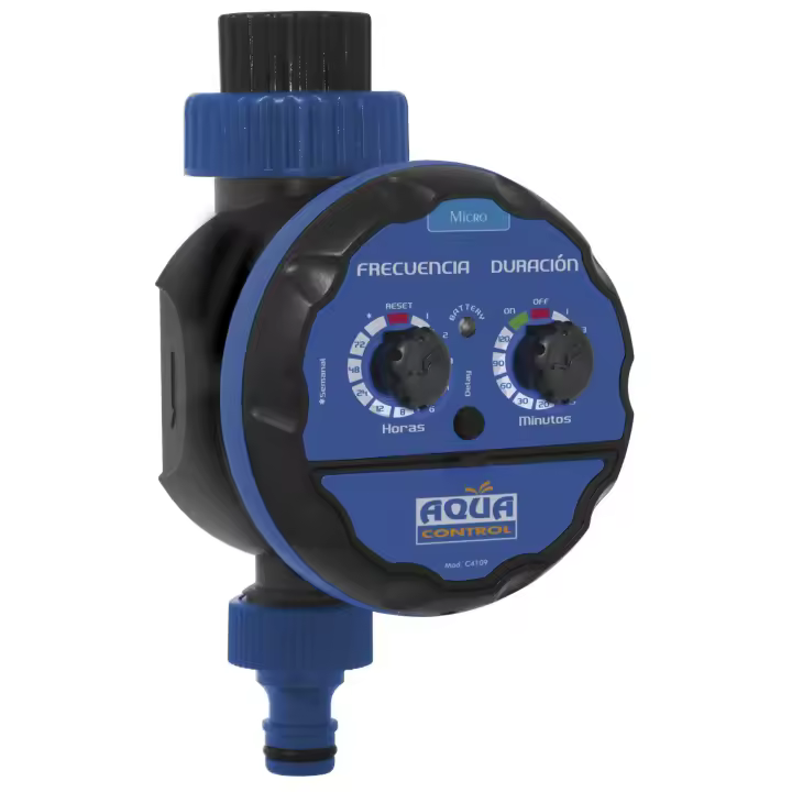 Aqua Control Programador de Riego Acorazado Estanco Aquacontrol con LED - 1