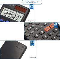 Calculadora científica 240 Funciones Pantalla de 2 líneas con Cubierta Deslizante para Escuela Secundaria (OS 82MS Pro) - details 4