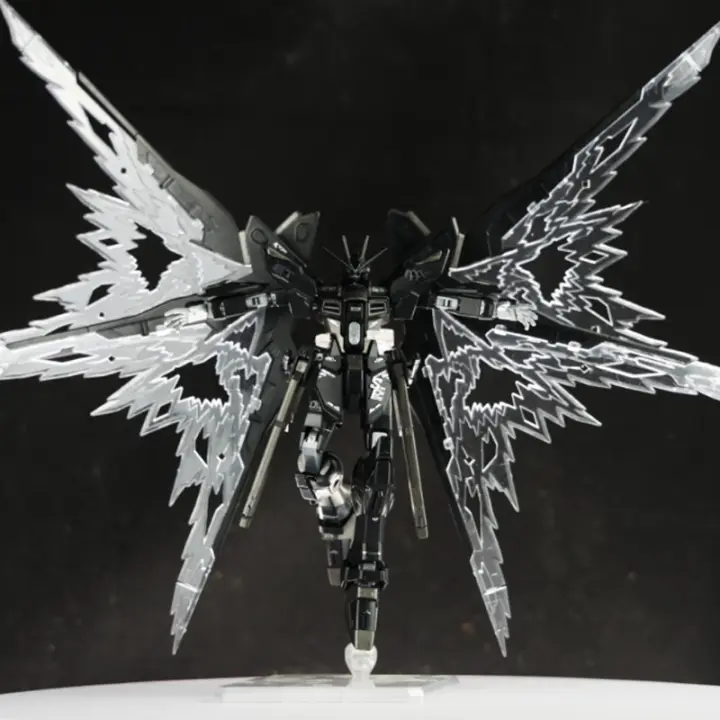 Figura De Acción Strike Freedom HGUC HGCE 201 Escala 1/144 Con Alas Luz Modelo Asamblea Juguete Coleccionable Para Niños - 1
