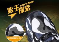 Zapatos De Senderismo Al Aire Libre 2024 Para Hombres Y Mujeres Corrida Por Caminos Camuflaje Invierno Deportivas Transpirables Antiguo Material De Suela De Goma Tela Elástica De La Piel Del Tobillo - details 11