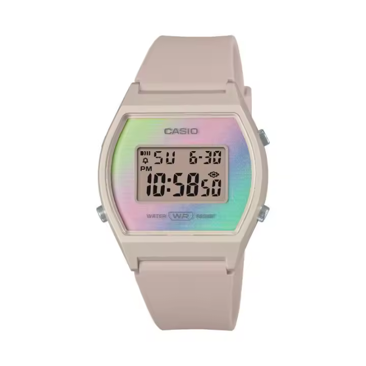 Casio Reloj Vintage  LW-205H-4AEF modelo retro con un diseño clasico y elegante con pantalla digital - 1