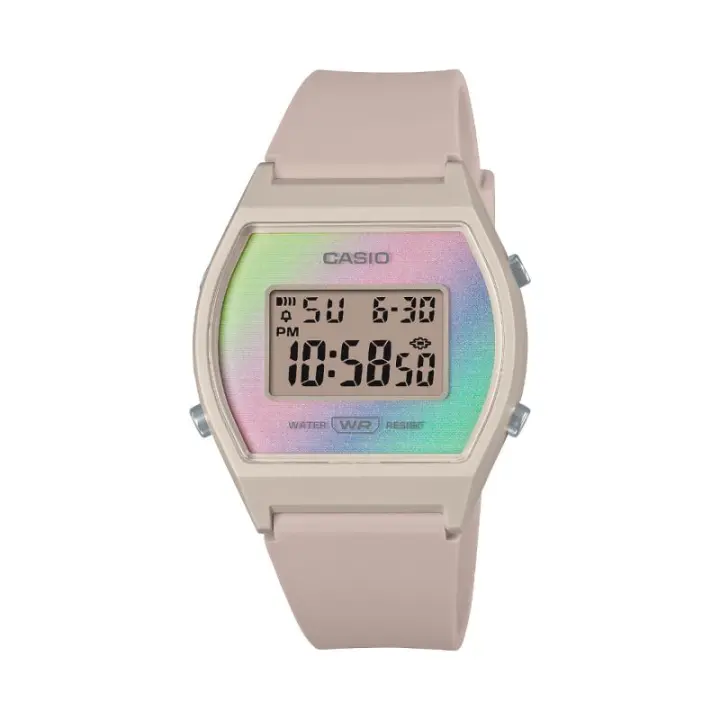 Casio Reloj Vintage  LW-205H-4AEF modelo retro con un diseño clasico y elegante con pantalla digital - 1