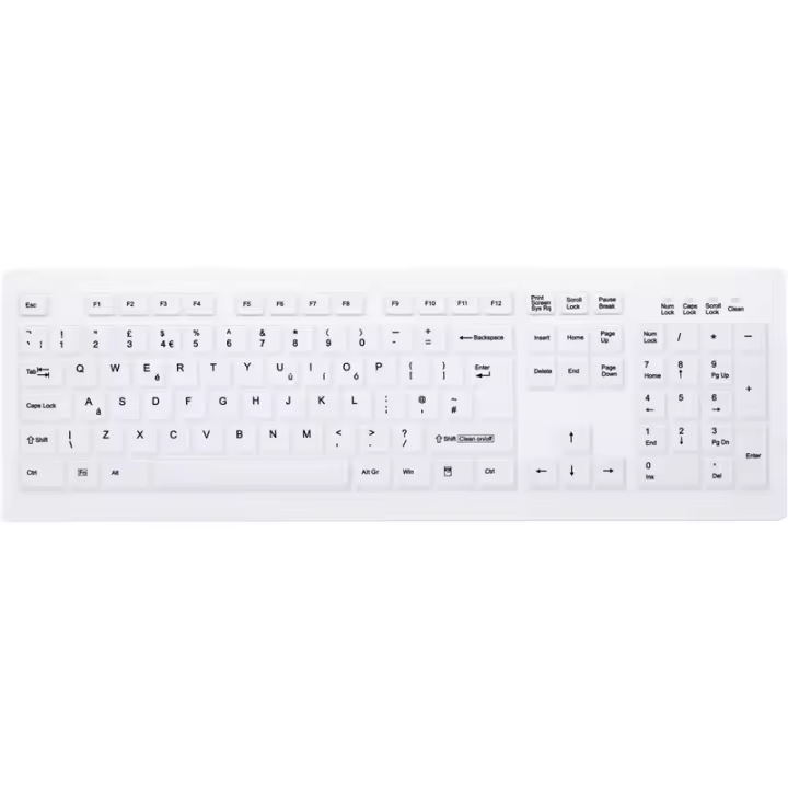 Cherry BA-C8100F-FUS-W Teclado Blanco - 1