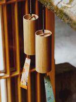 Agujetas De Viento Hechas a Mano En Bambú Campana Musical Para Exterior Jardín Patio Decoración De Hogar Meditación Yoga Terapia Sonora Regalos - details 5