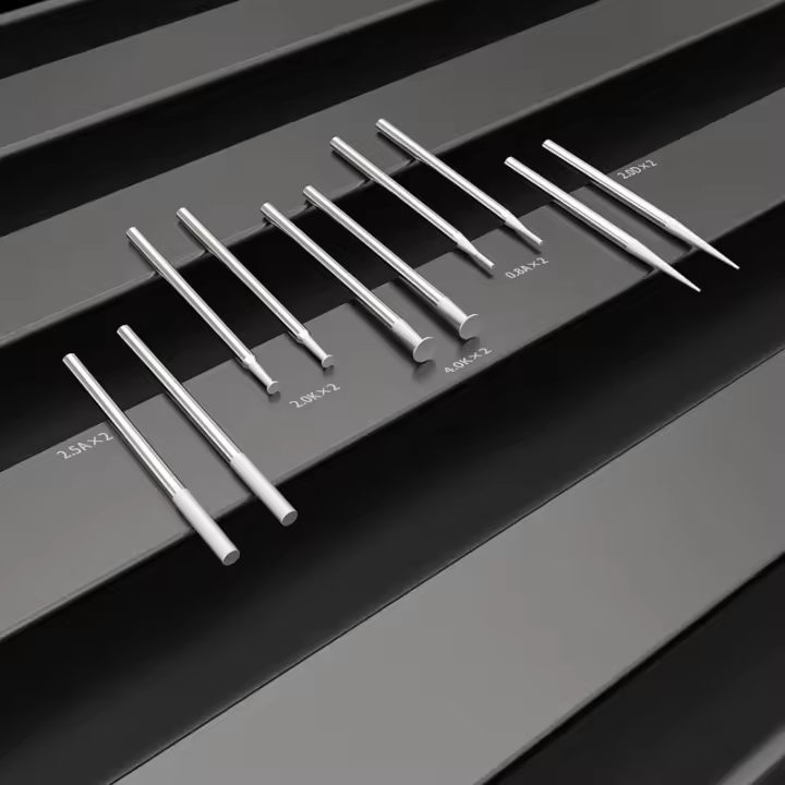 Juego De 10 Piezas De Tiras De Reemplazo Para Lápiz De Pulido Y Perforación 2.35mm Cabeza De Molienda Herramienta De Metalworking - 1