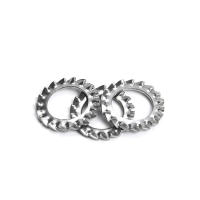 Prensa De Dientes Externos DIN6798A Para Tornillos De Acero Inoxidable 304 Lavable a Frio Tamaños M3-M20 Ancho De Diente 1.4mm - details 1