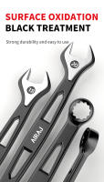 Llave Doble Final Ratchete Industrial Calidad Herramienta De Reparación Universal Para Automóviles Material De Acero Al Carbono - details 5