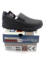 Deporte Skechers para caballero. Modelo: 77157EC/BBK. NAMPA-GROTON.  CON PLANTILLA DE MEMORIA.L. ESPECIAL TRABAJO, CON SUELA ANTIDESLIZANTE.Color negro - details 4