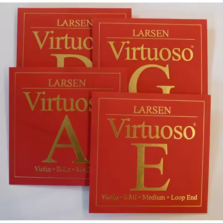 CUERDA VIOLIN-Larsen (Virtuoso) (Plata) 4ª Fuerte Violin 4/4 (G) - 1