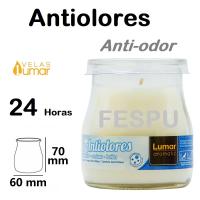 Velas aromáticas en vaso de vidrio ,perfumadas vaso yogurt 24 horas duracion, PACK 12 VELAS ,decoracion, fespu - details 9