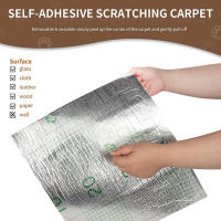 Tablero De Afilado Para Gatos Plegable Y Colgante Resistente Al Desgaste Y Al Ruido Protección Del Sofá Autoadhesivo Para Gatos Tamaño Único - details 5