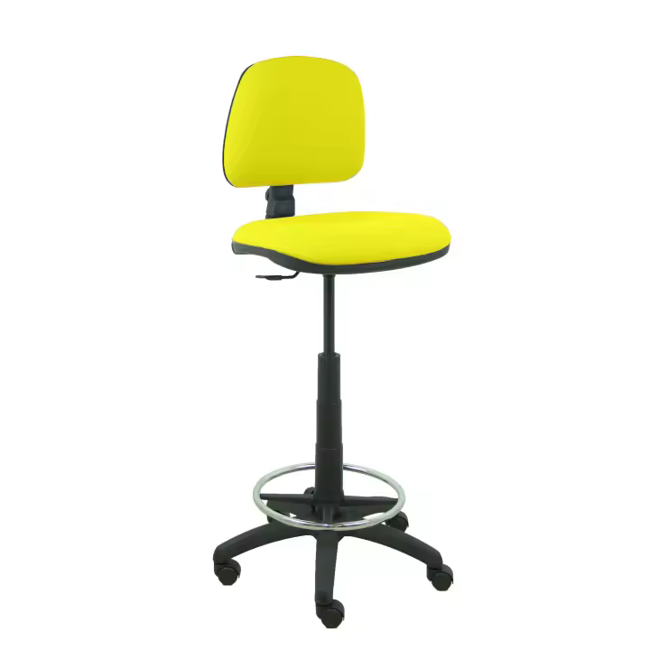 Piqueras Y Crespo Taburete Isso Bali Amarillo Ergonómico - 1