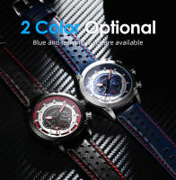 Reloj Deportivo De Moda Para Hombre SINOBI Cronógrafo De Acero Inoxidable Luz Solar Calendario Resistente Al Choque Y Agua Manos Luminosas - details 5