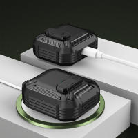 Funda Protectora Para Apple Airpods pro 1er 2do Generación Con Cierre Seguro Y Llavero Funda Rígida Para Airpods 3 2 1 - details 1