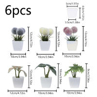 Juego De Macetas De Plástico Evergreen Para Decoración De Escritorio Y Oficina Estilo Suculentas Sin Mantenimiento Realista - details 36
