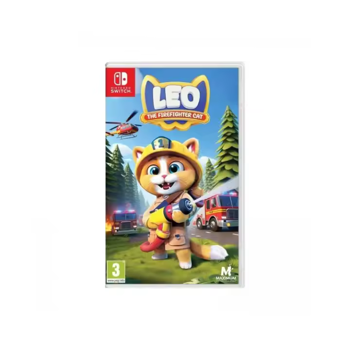 Leo the Firefighter Cat Juego Fisico para Consola Nintendo Switch - 1